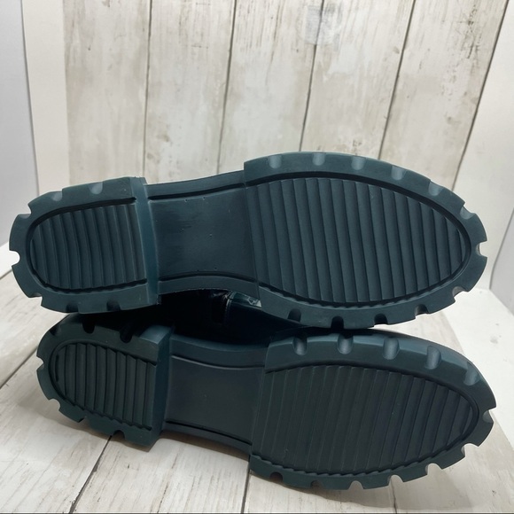 AGL 40mm Patent Leather Midi Boots Size 7 - Picture 15 of 15